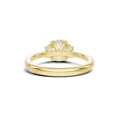 Magnificent Three Stone Ring