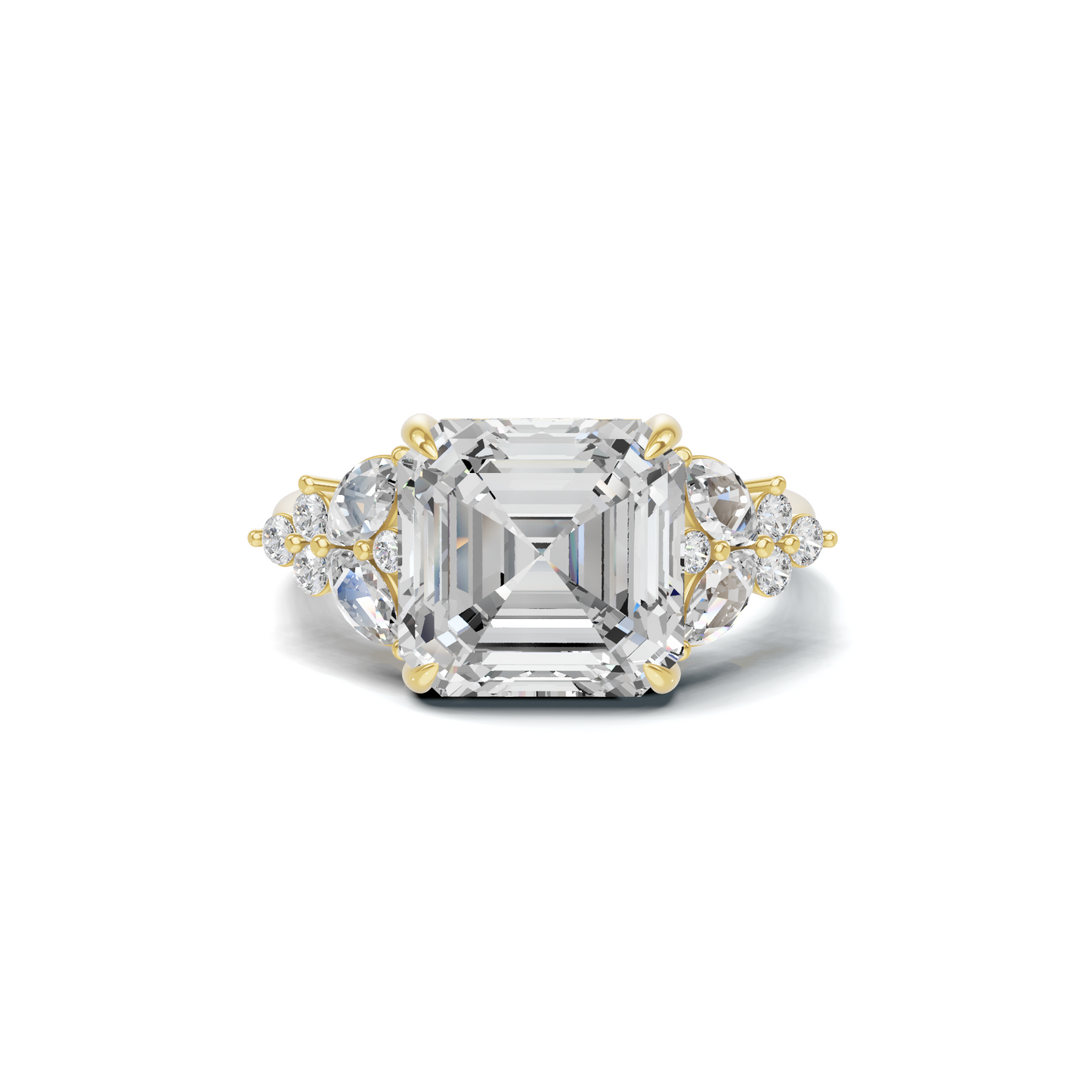 Majestic Cluster Statement Ring