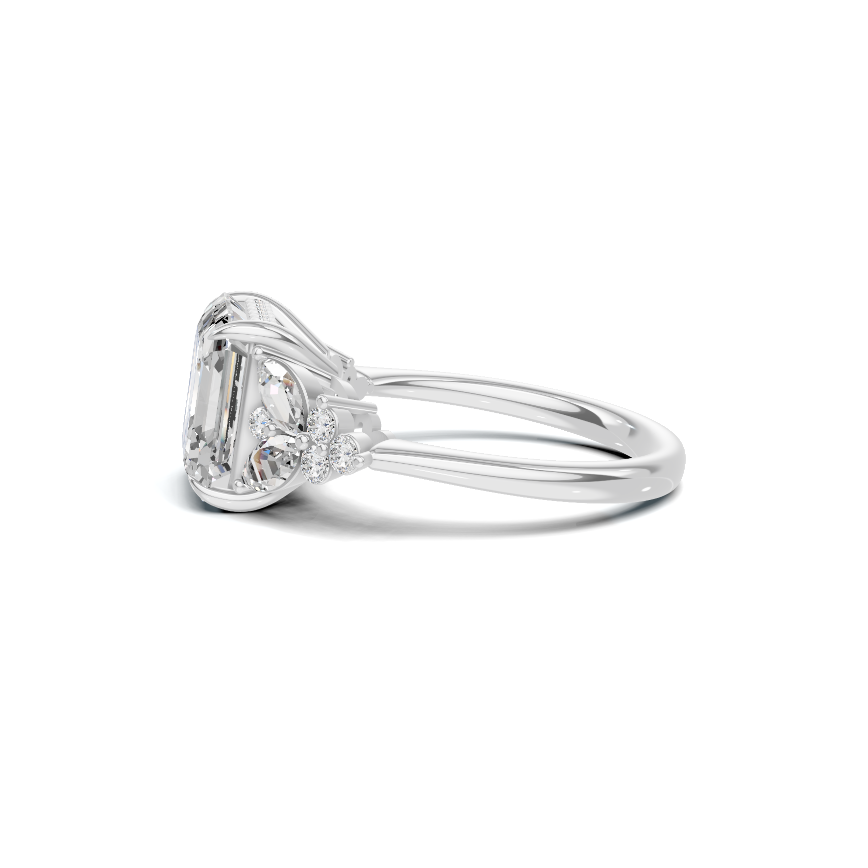 Majestic Cluster Statement Ring