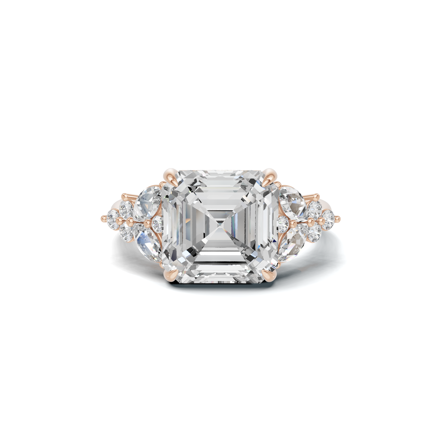 Majestic Cluster Statement Ring
