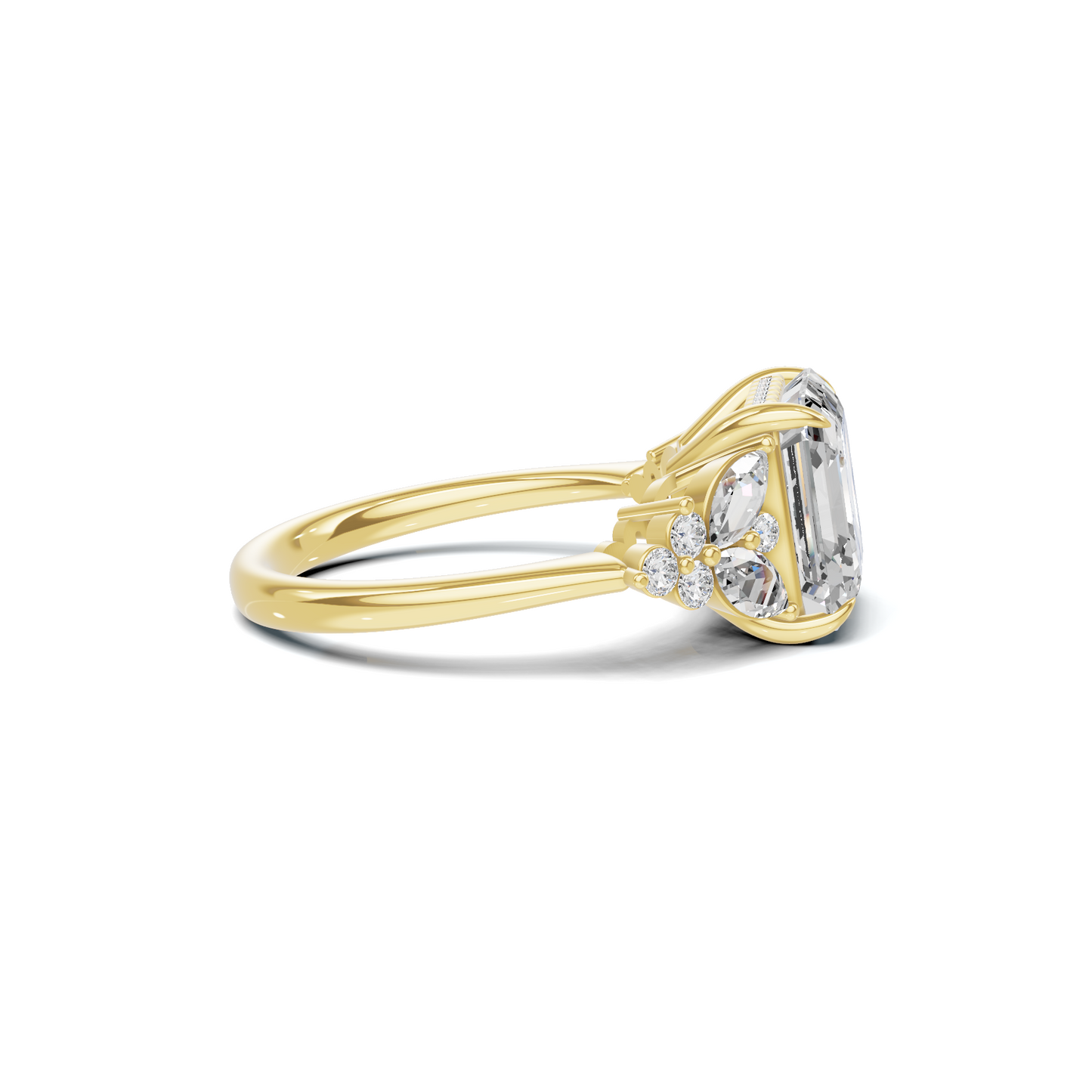 Majestic Cluster Statement Ring