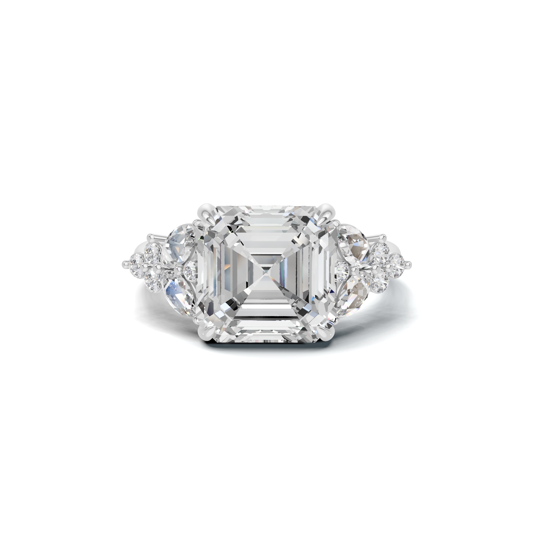 Majestic Cluster Statement Ring