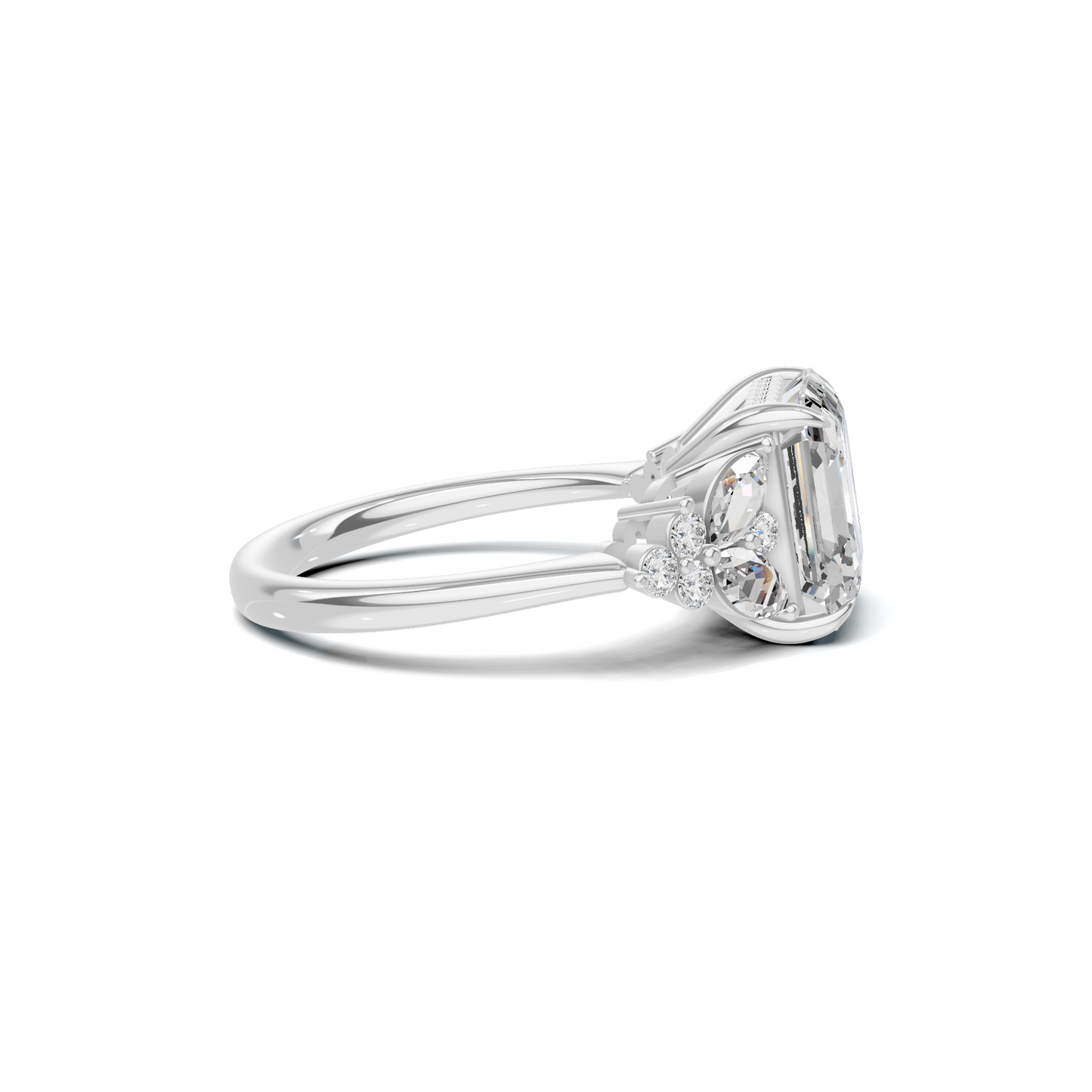 Majestic Cluster Statement Ring