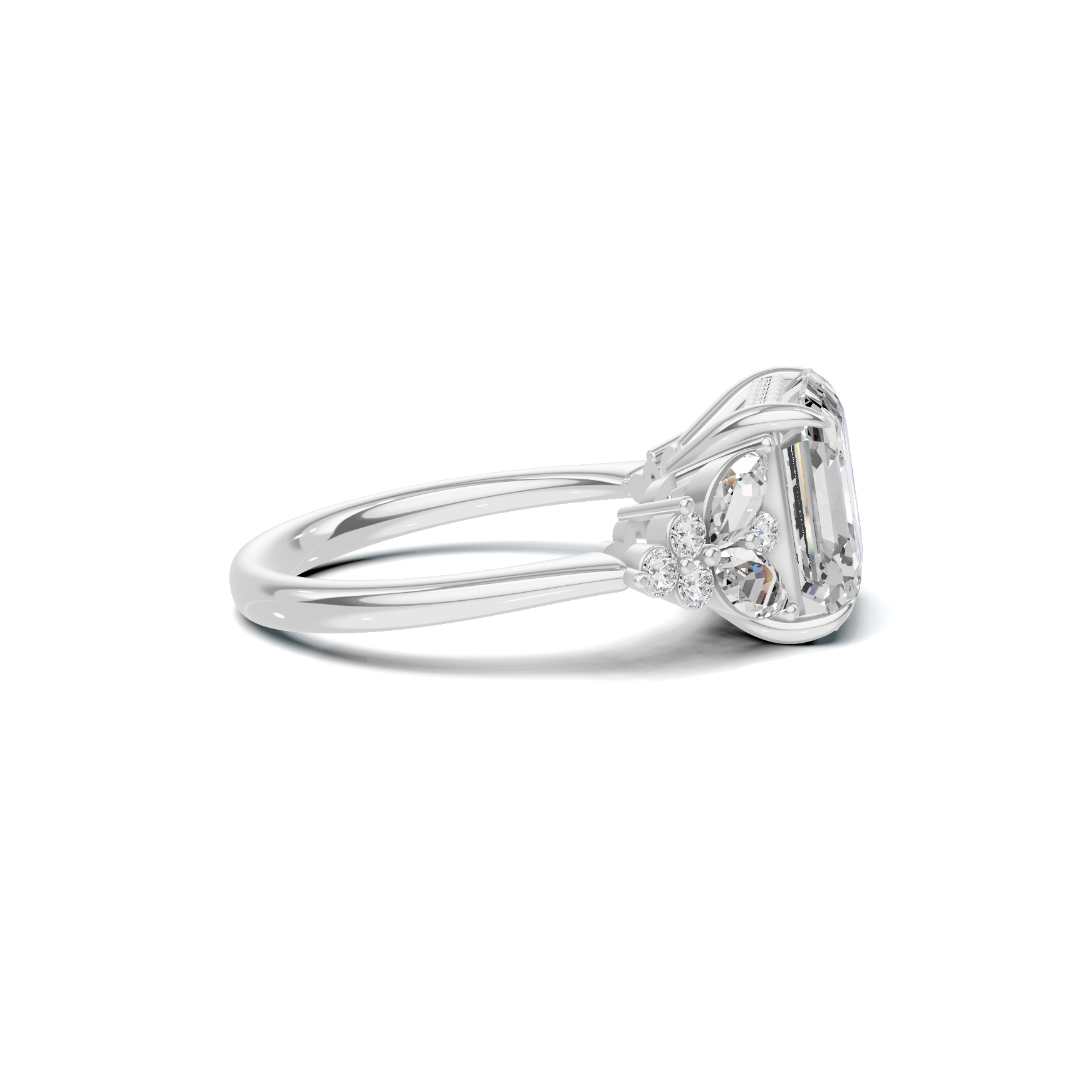 Majestic Cluster Statement Ring