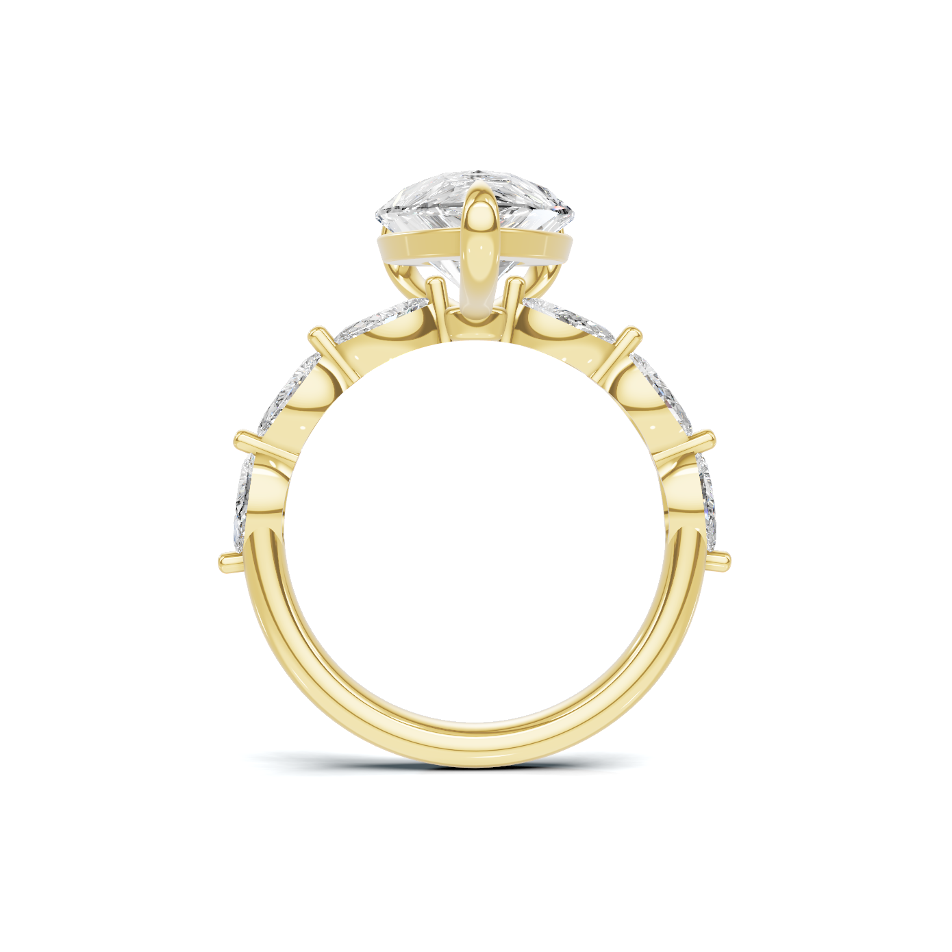 Majestic Elegant Multi Stone Ring