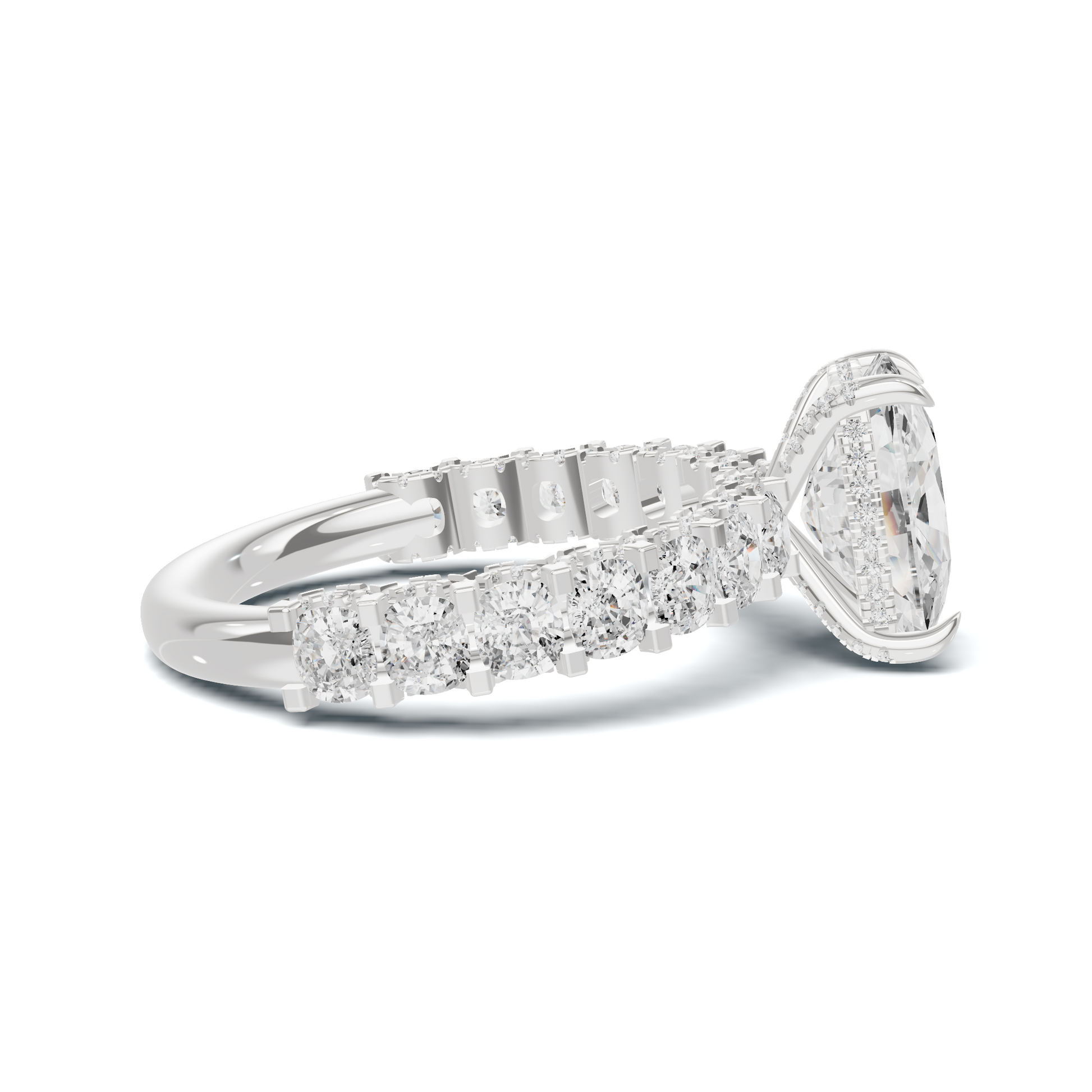 Majestic Pave Statement Ring