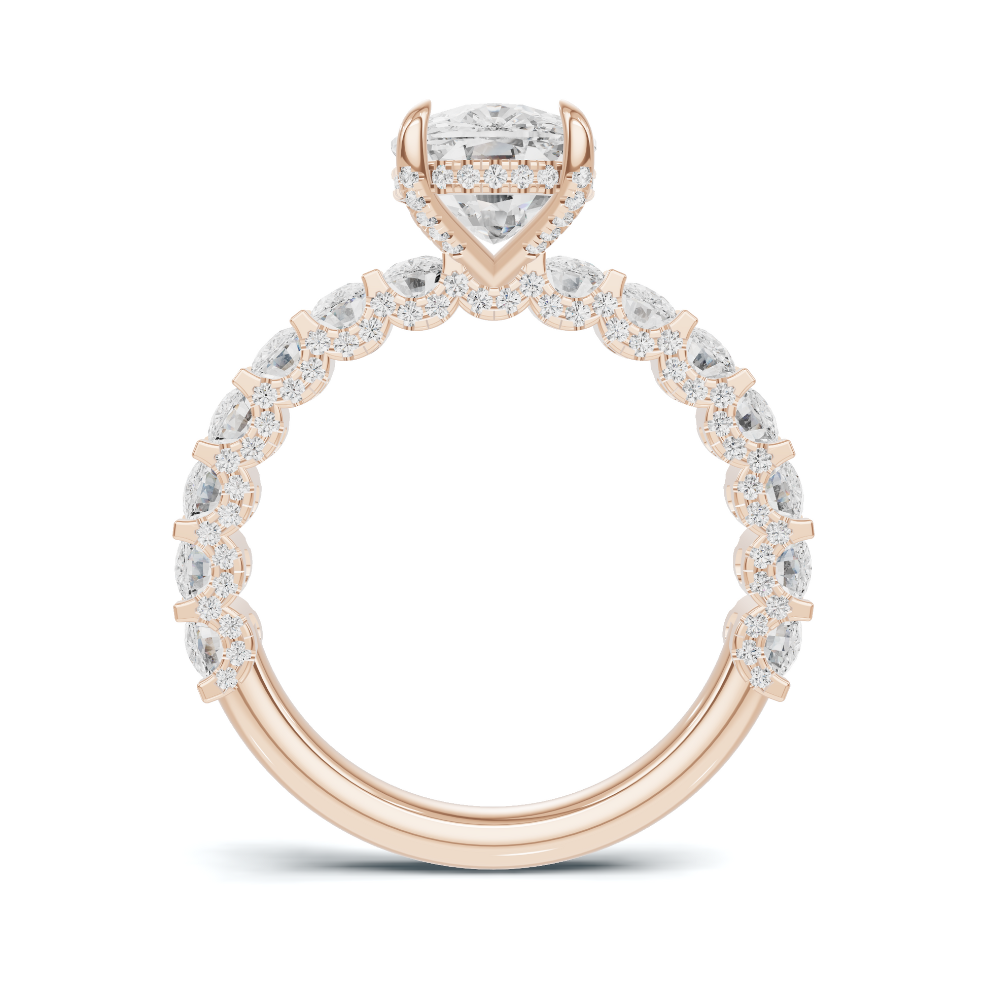 Majestic Pave Statement Ring
