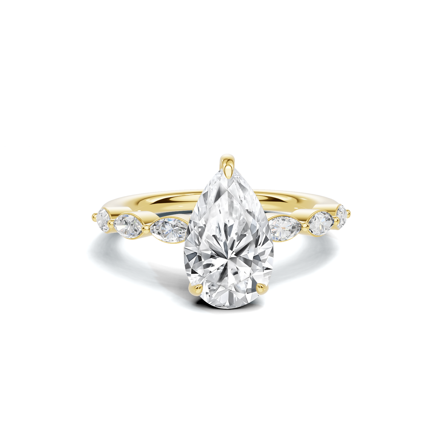 Marquise Accent Ring
