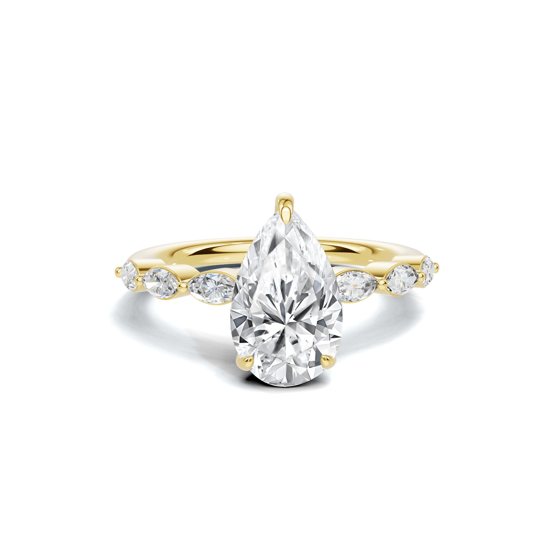 Marquise Accent Ring