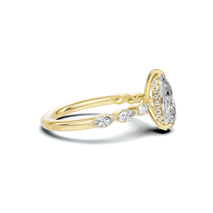 Marquise Accent Ring