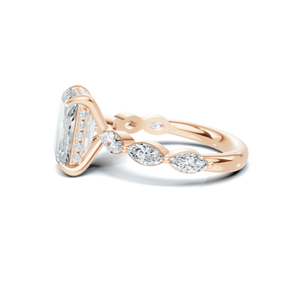 Marquise Accent Side Ring
