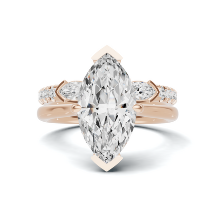 Marquise Accent Stacking Ring