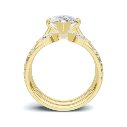 Marquise Accent Stacking Ring