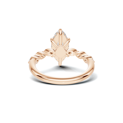 Marquise Accent Statement Ring