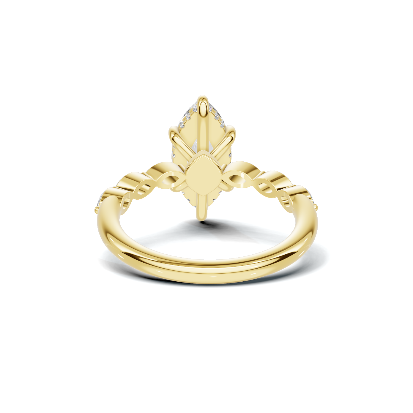 Marquise Accent Statement Ring