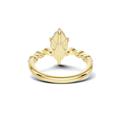Marquise Accent Statement Ring
