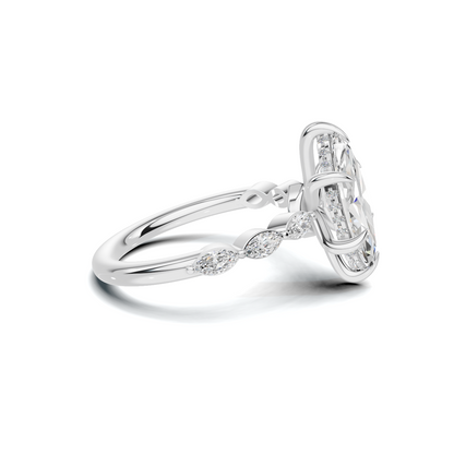 Marquise Accent Statement Ring
