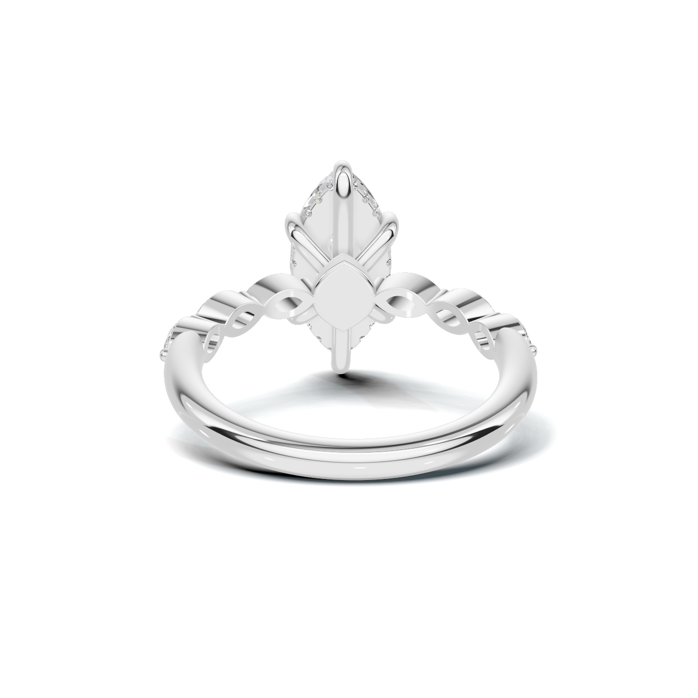 Marquise Accent Statement Ring