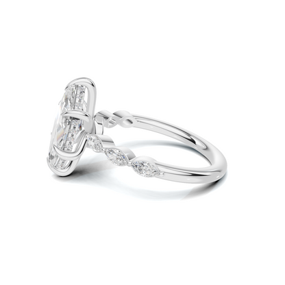 Marquise Accent Statement Ring