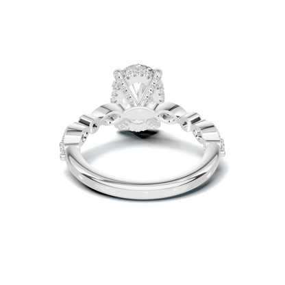 Marquise Accented Eternity Ring