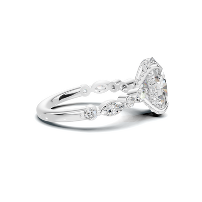 Marquise Accented Eternity Ring