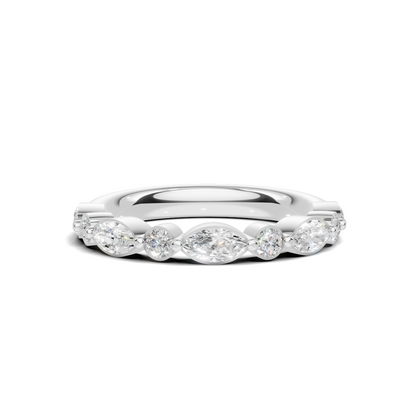 Marquise Alternating Stones Ring