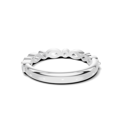 Marquise Alternating Stones Ring