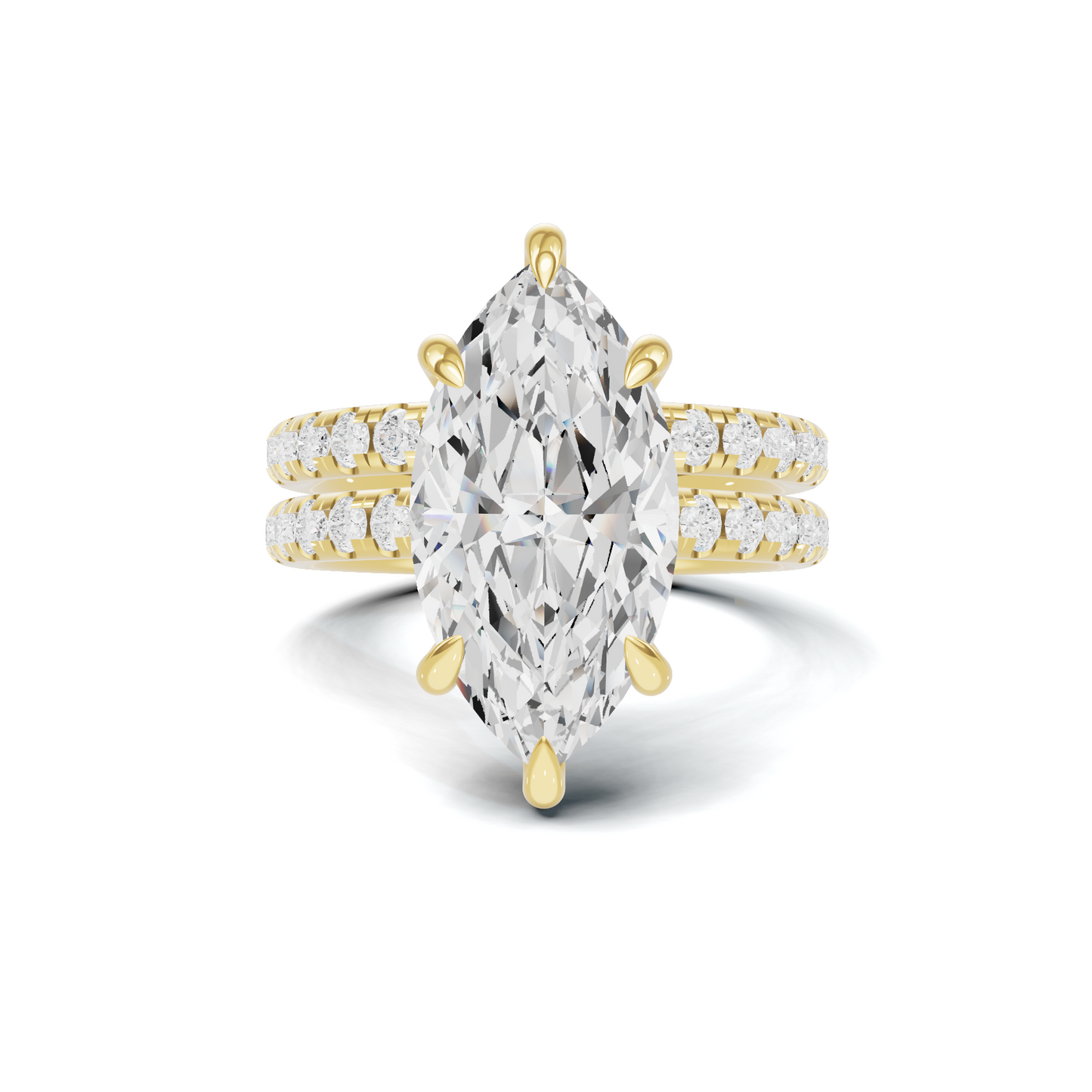 Marquise Bridal Ring
