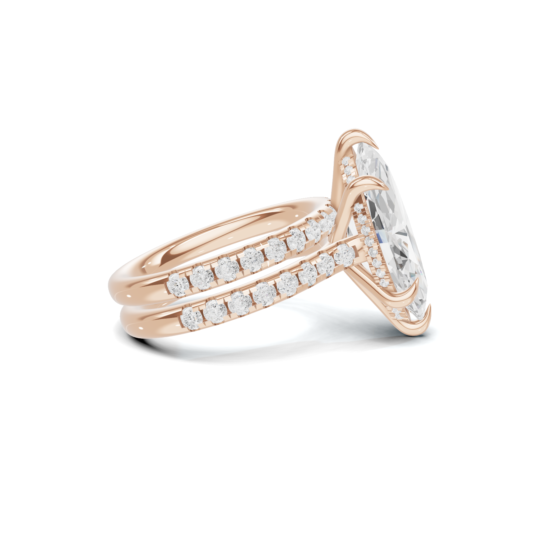 Marquise Bridal Ring