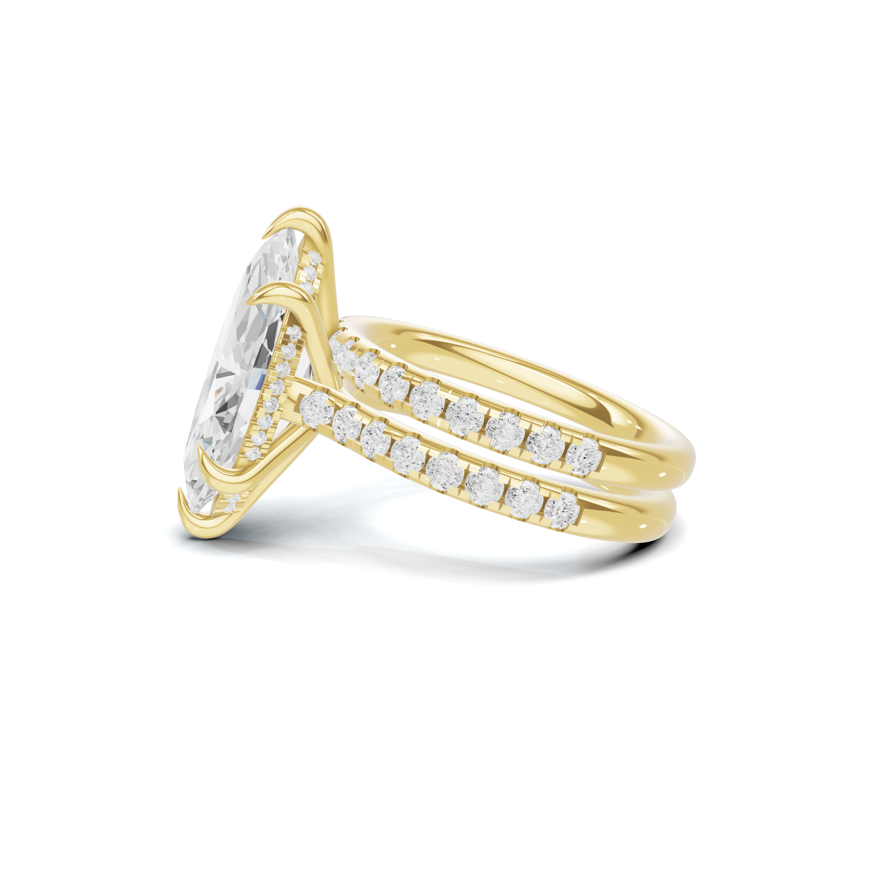 Marquise Bridal Ring