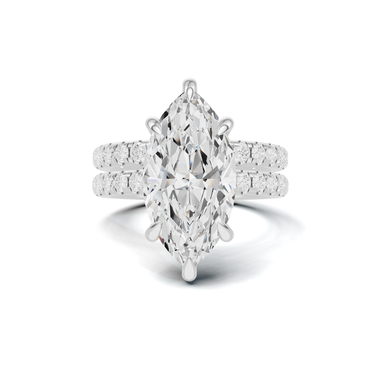 Marquise Bridal Ring