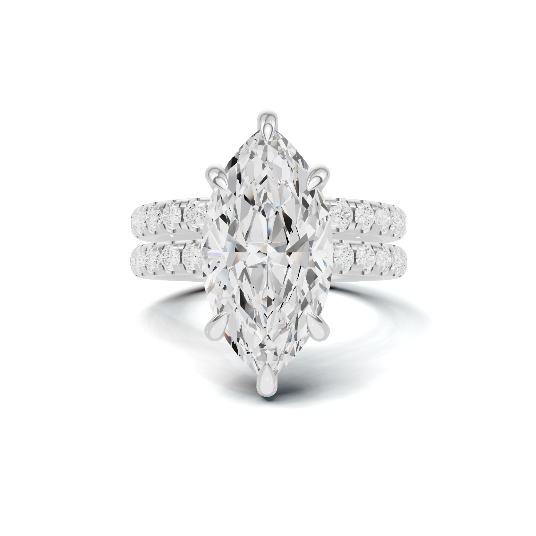 Marquise Bridal Ring