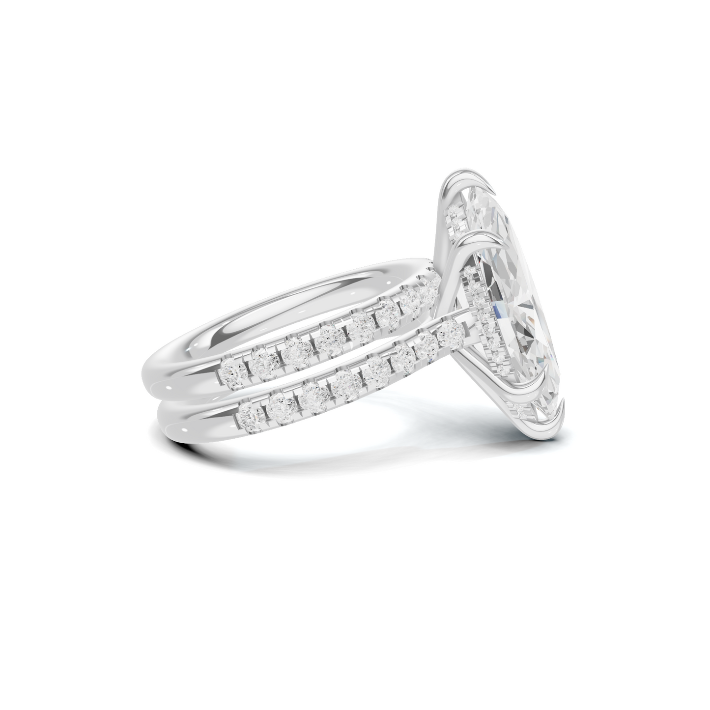 Marquise Bridal Ring