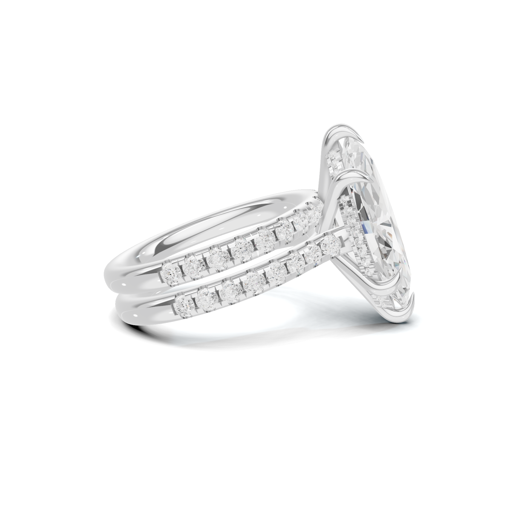 Marquise Bridal Ring