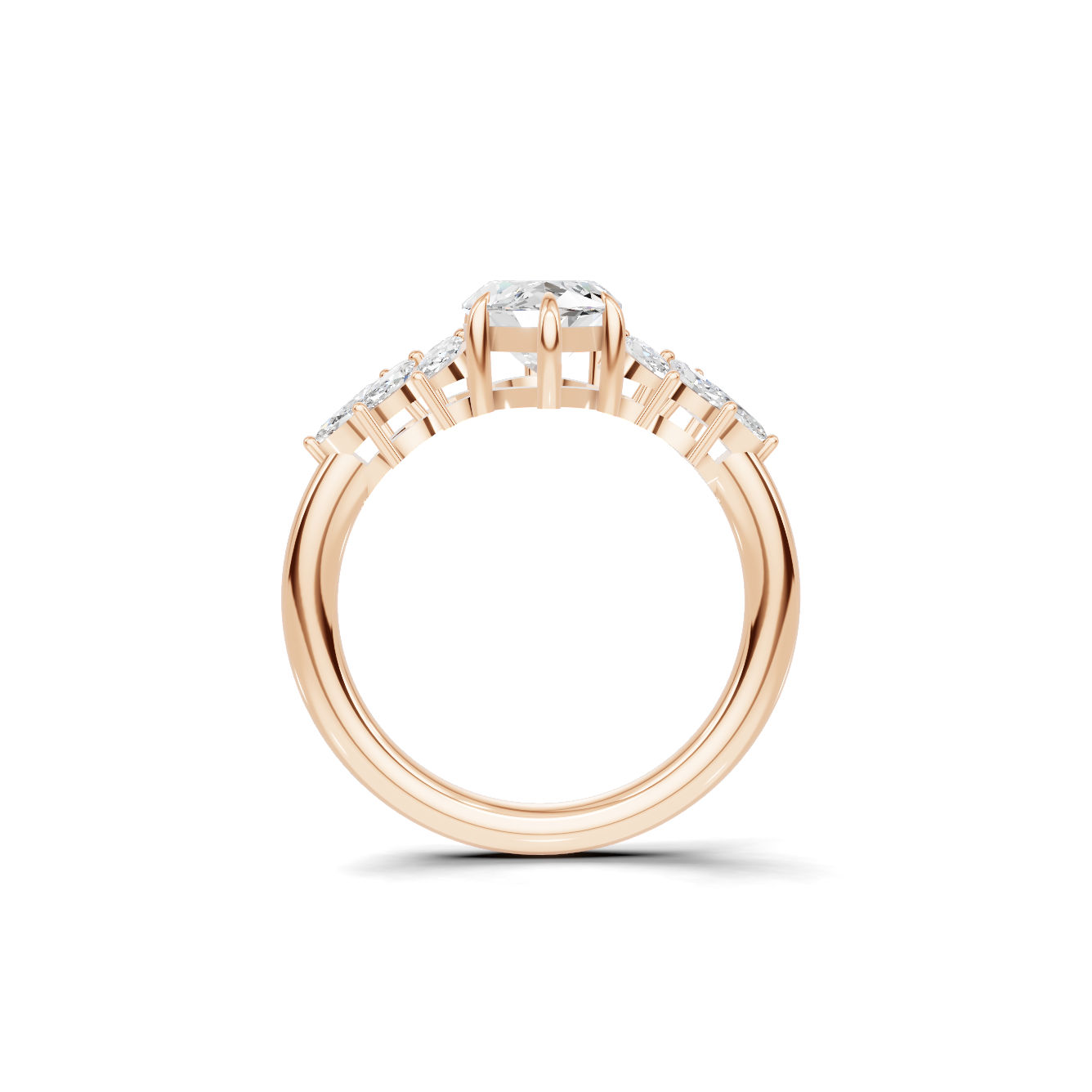 Marquise Cluster Ring