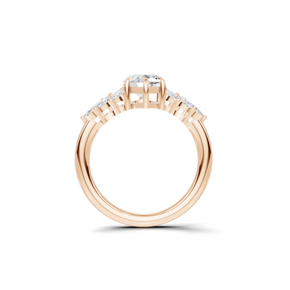 Marquise Cluster Ring