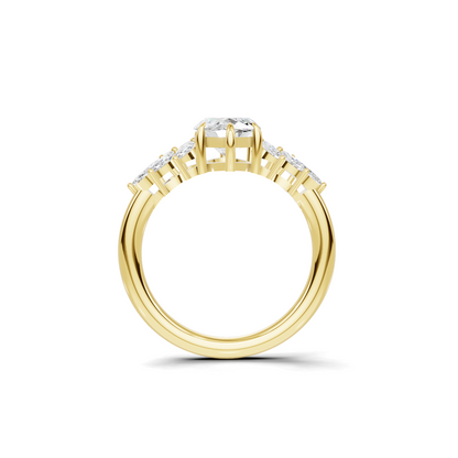 Marquise Cluster Ring
