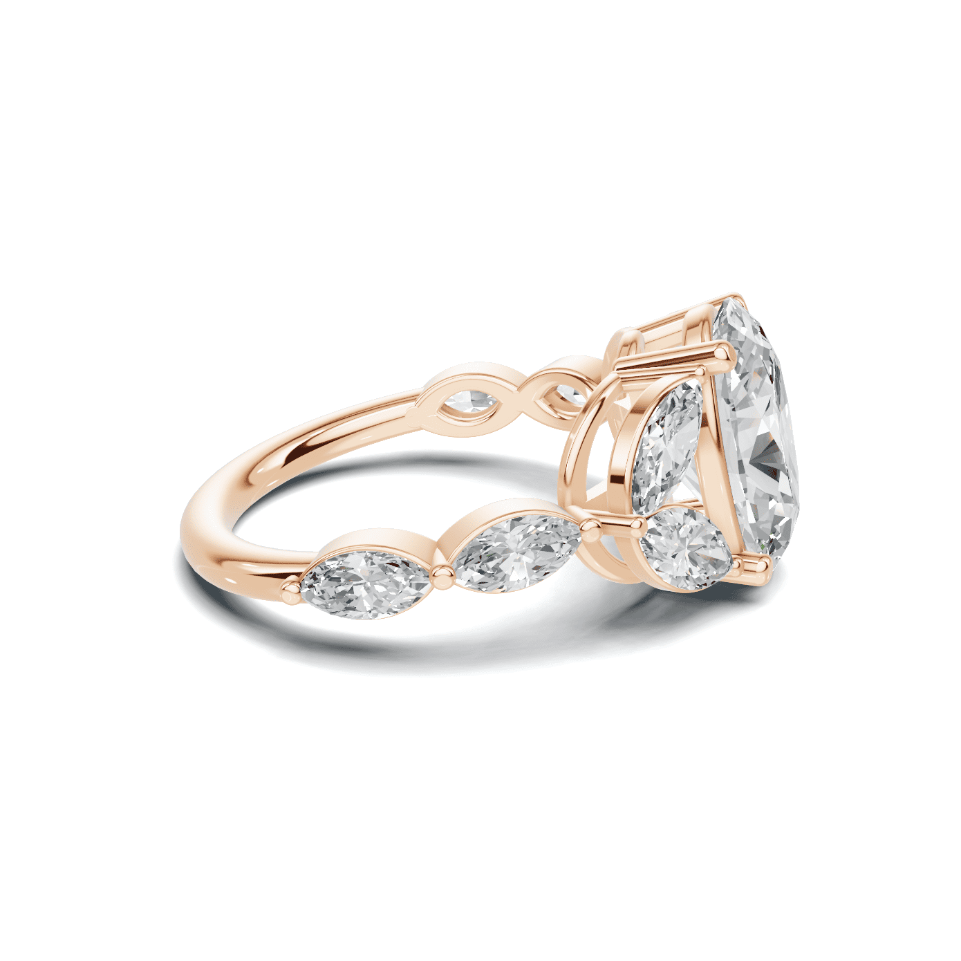 Marquise Cluster Statement Ring