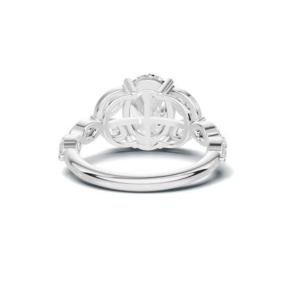 Marquise Cluster Statement Ring