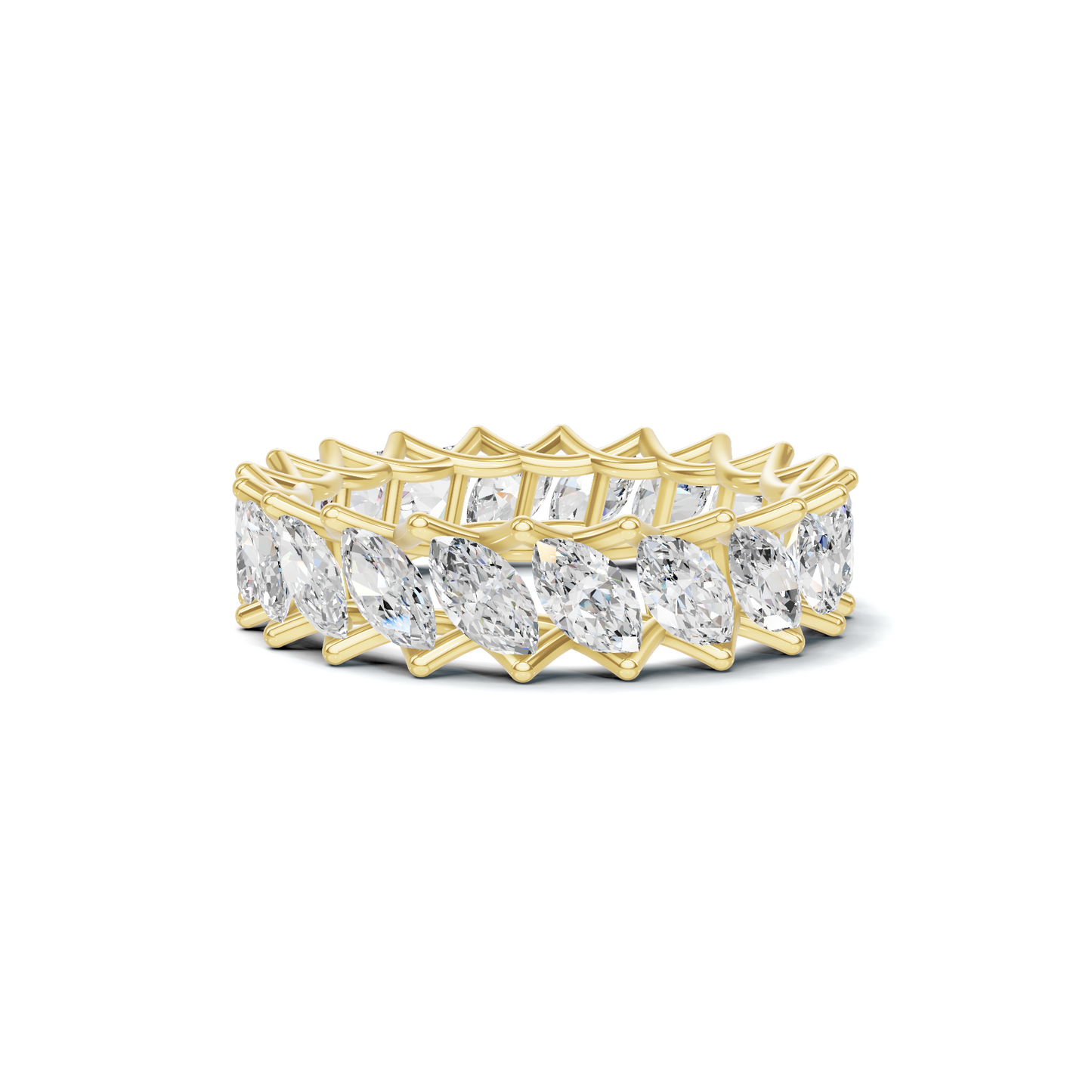 Marquise Eternity Band Ring