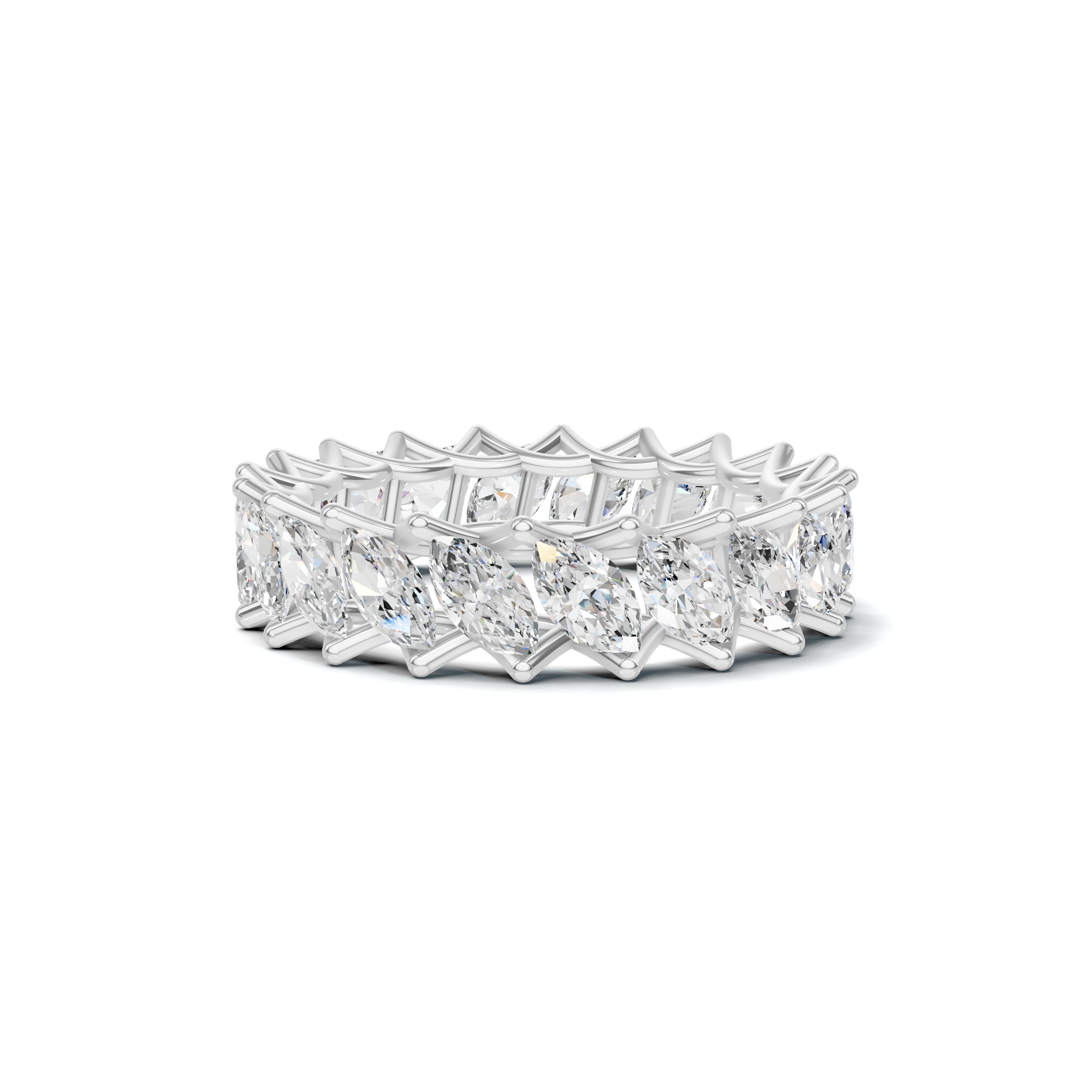 Marquise Eternity Band Ring