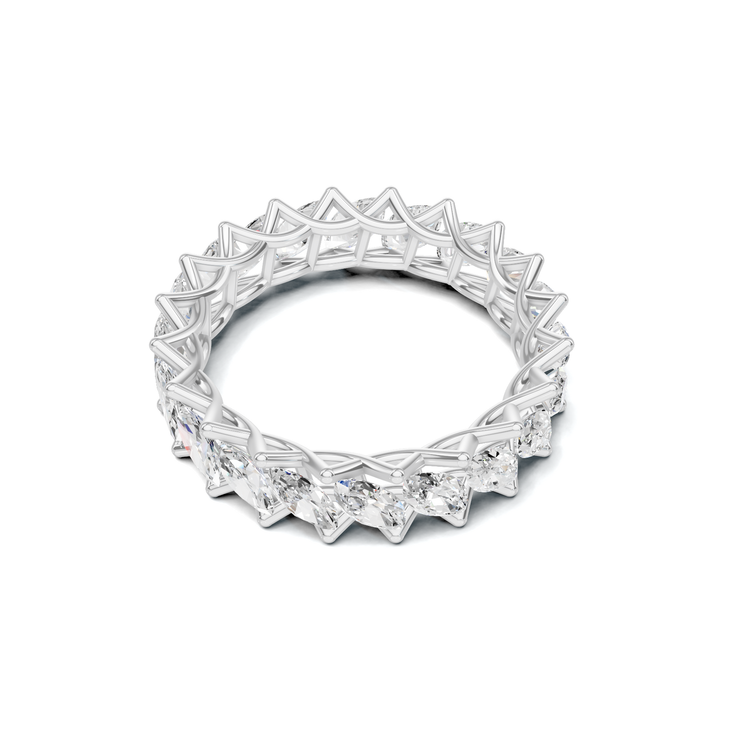 Marquise Eternity Band Ring
