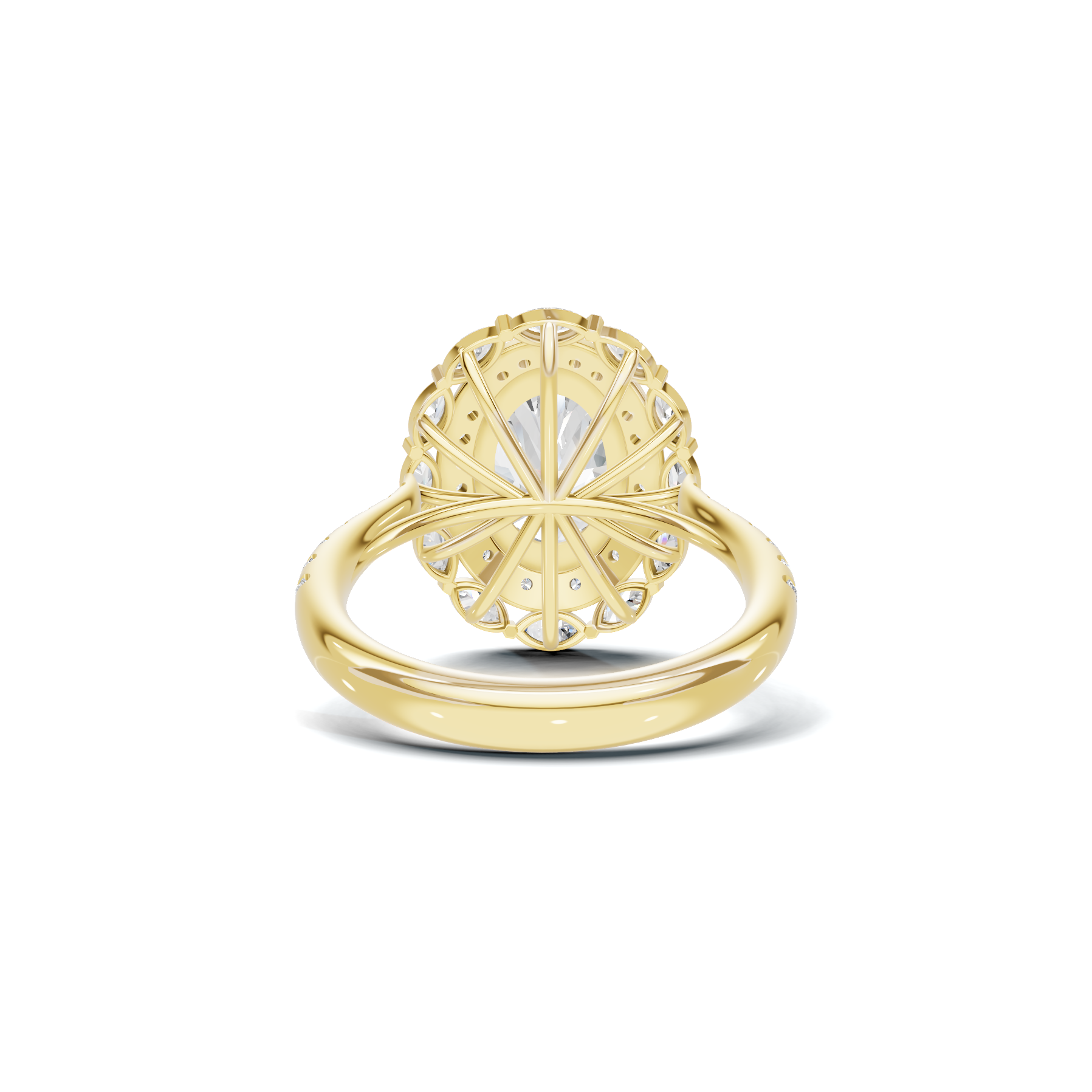 Marquise Halo Ring