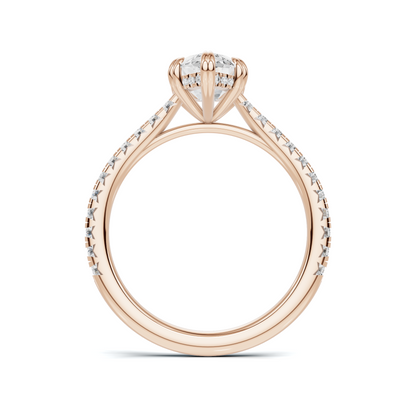 Marquise Pave Accented Ring