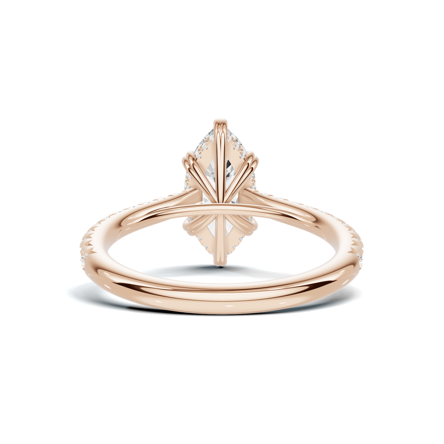 Marquise Pave Accented Ring