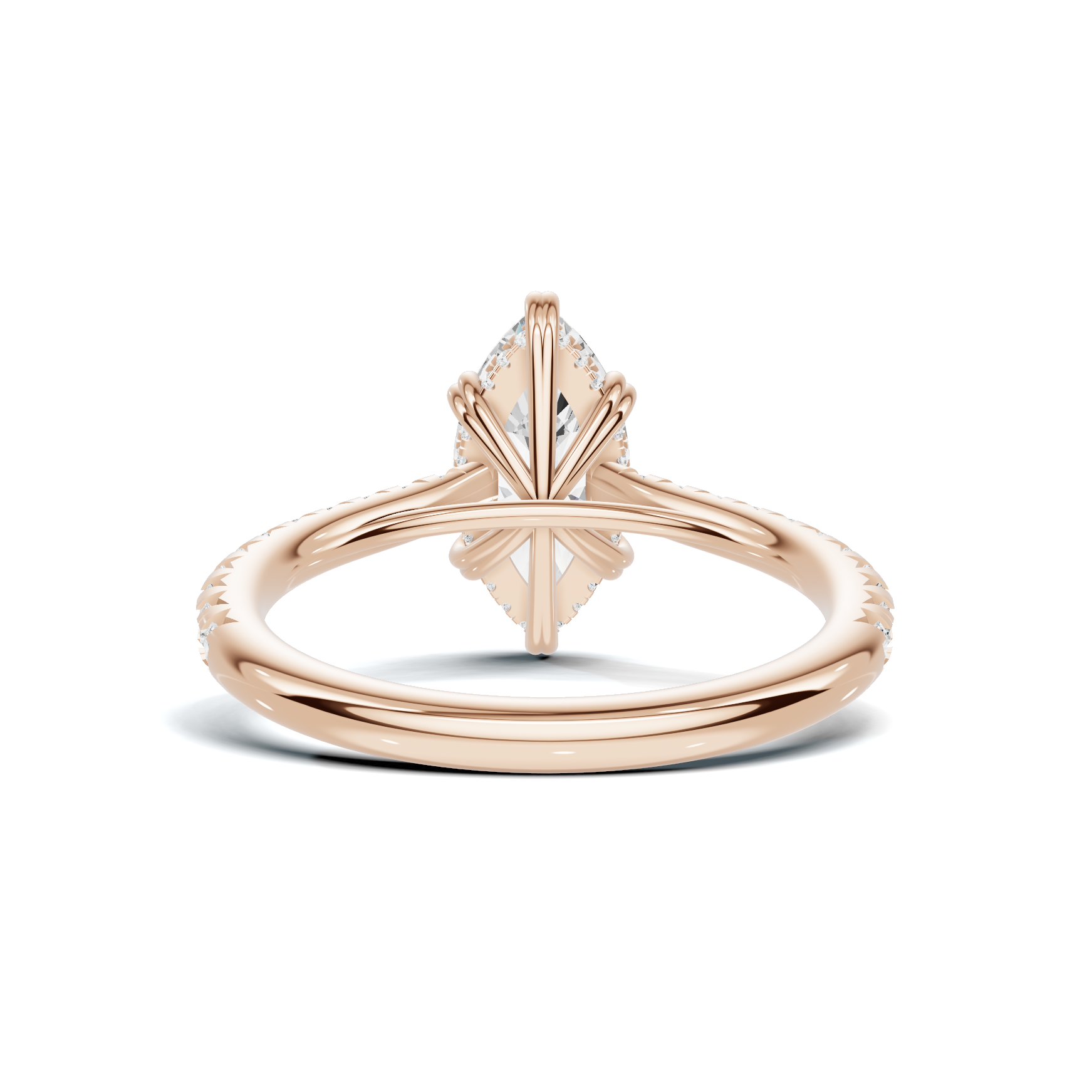 Marquise Pave Accented Ring