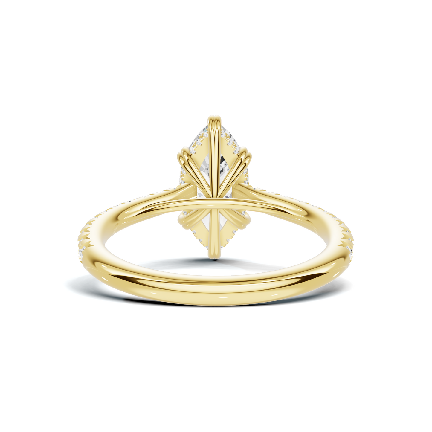 Marquise Pave Accented Ring