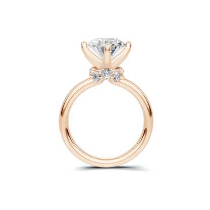 Marquise Side Accents Ring