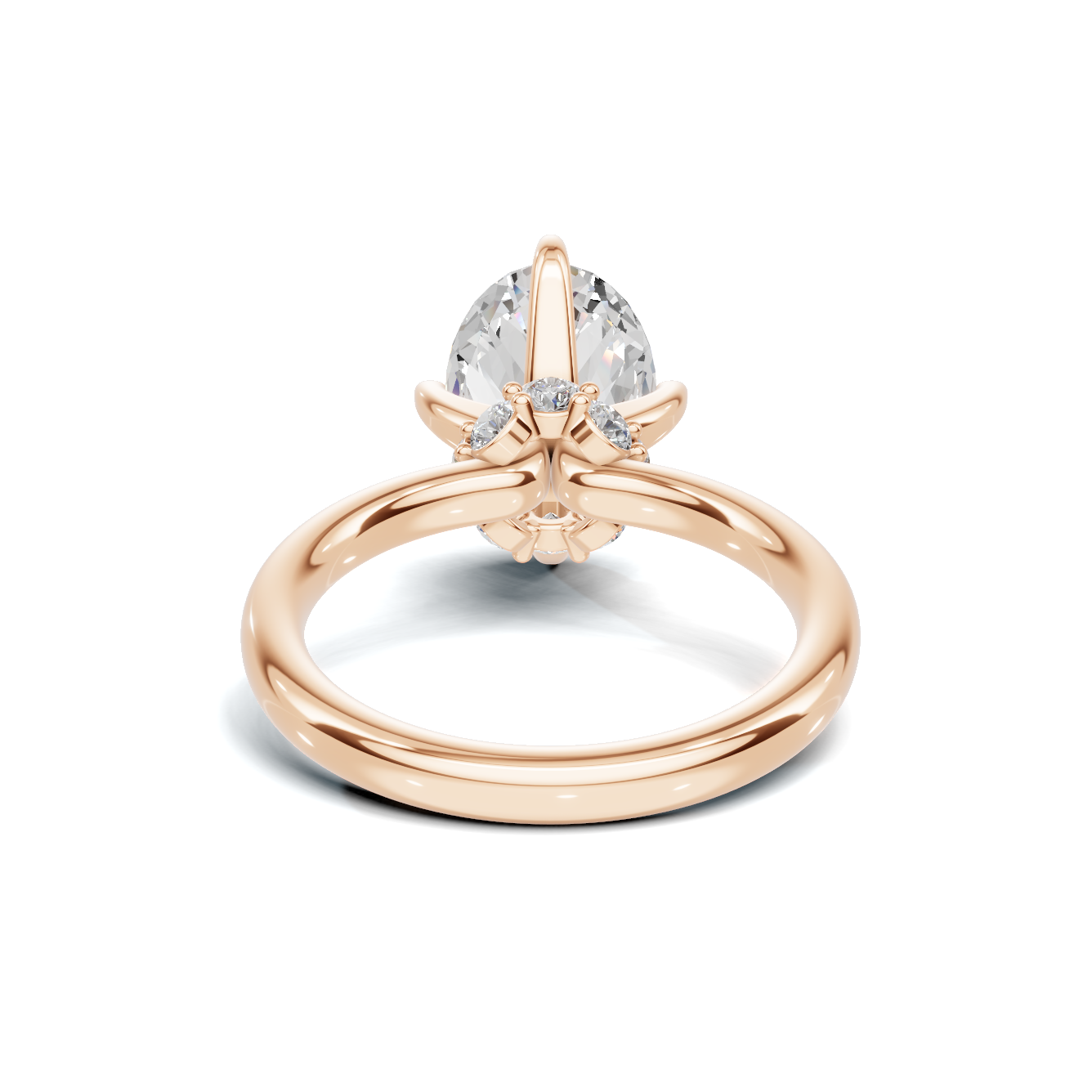 Marquise Side Accents Ring