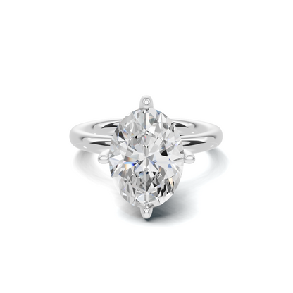Marquise Side Accents Ring